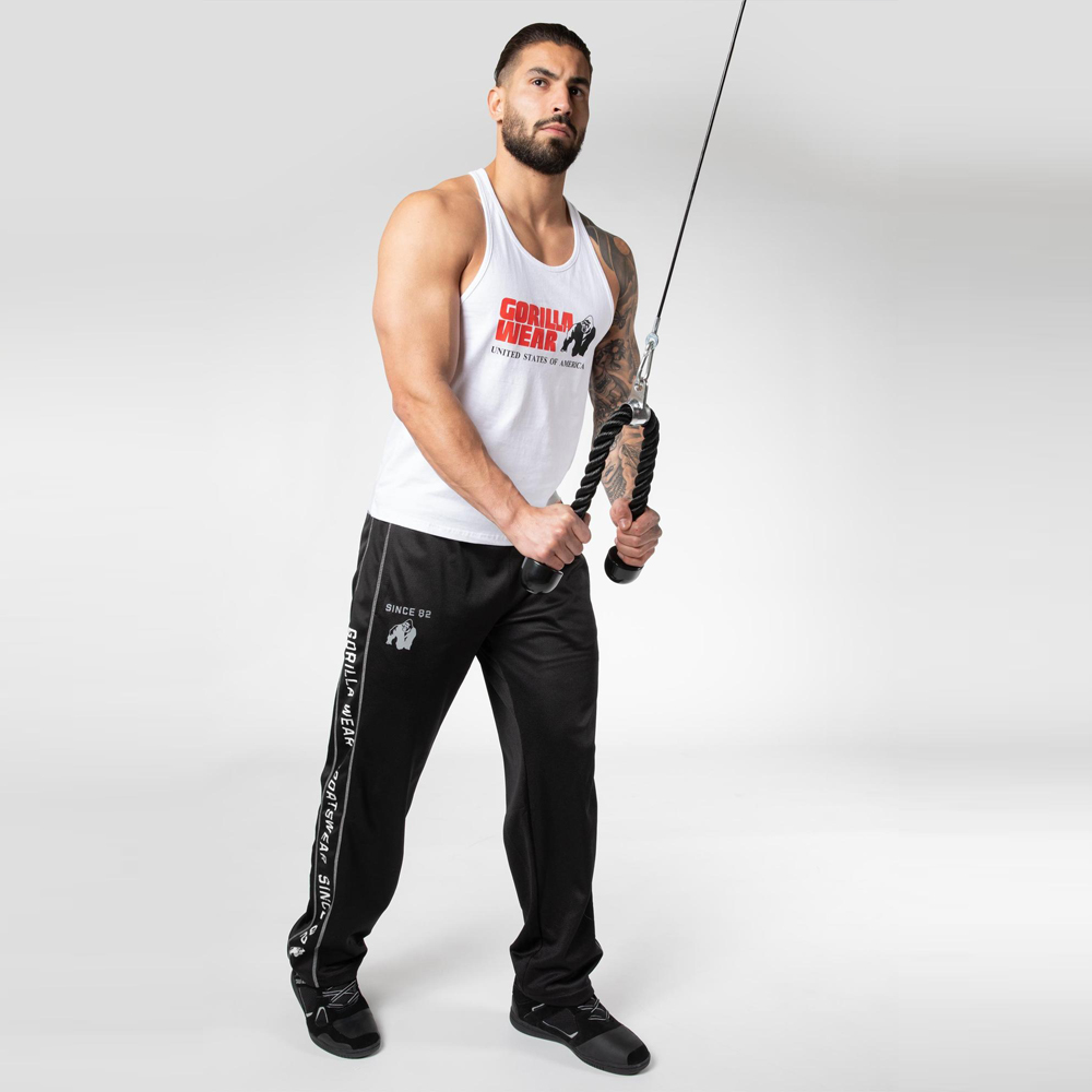 Штаны Func на модели черно-белые