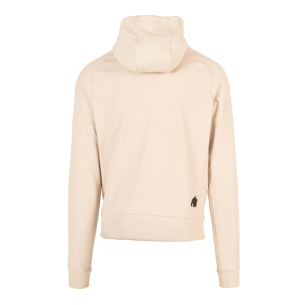 Harvey-hooded-track-jacket-beige-2
