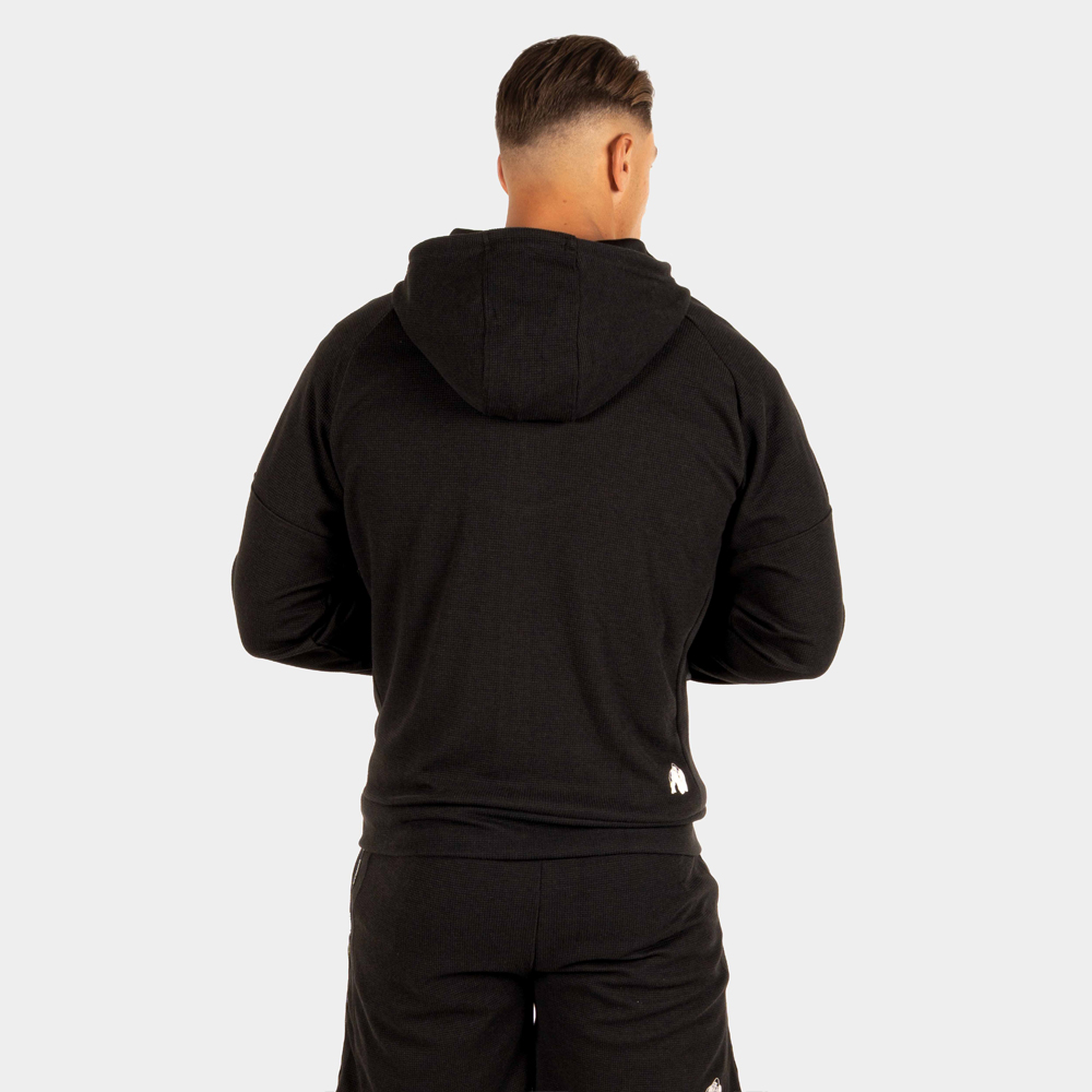 Harvey-hooded-track-jacket-black-4