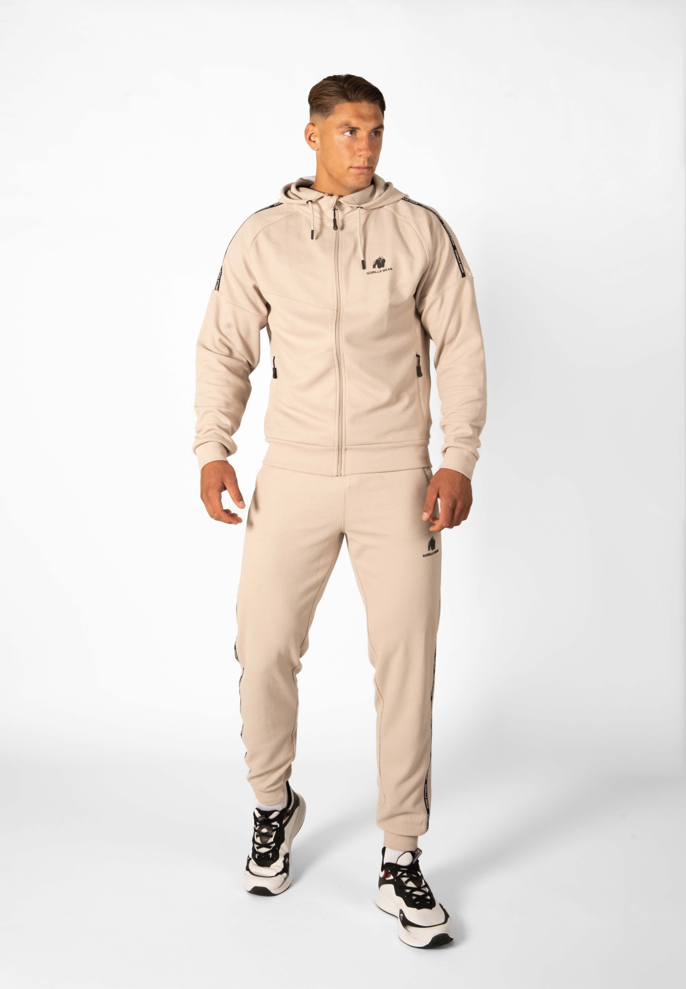 Harvey-hooded-track-jacket-beige-5