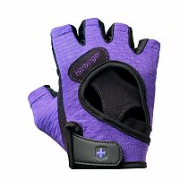 Перчатки женские "FlexFit Wash&amp;Dry" HARBINGER Черный/фиолетовый