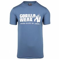 Футболка "Classic" Gorilla wear Серо-голубой