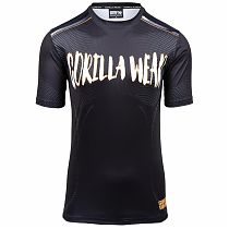 Футболка "Clayton" Gorilla wear Черный/золотой