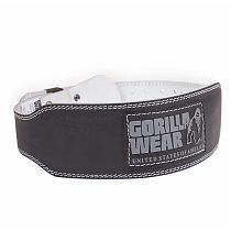 Пояс "GW Leather Belt" Gorilla wear Черный